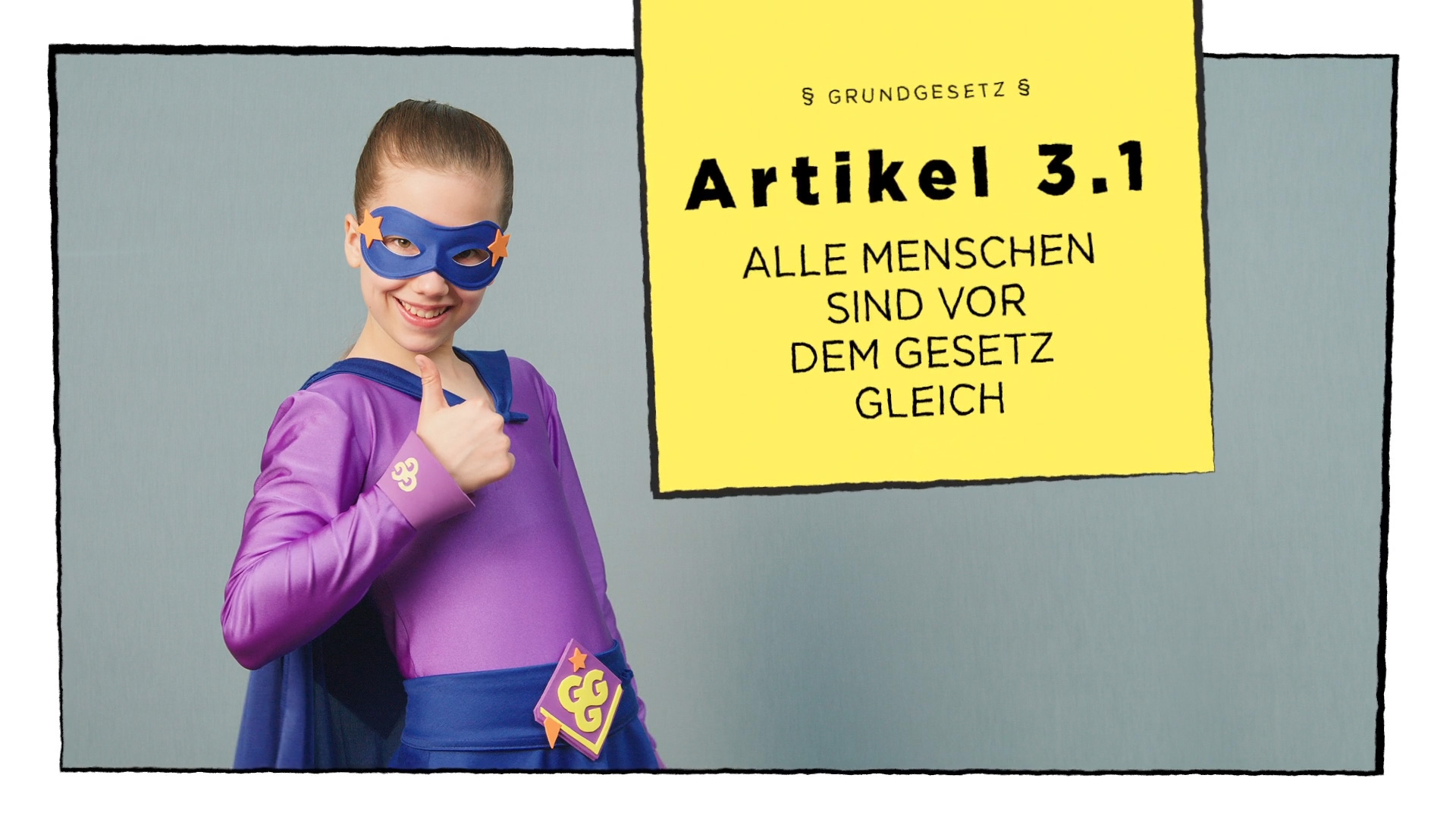 Grundgesetz-Girl (0-03-46-20)